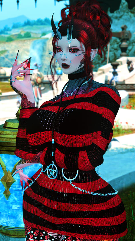 Ellena the Tiefling (they/them)