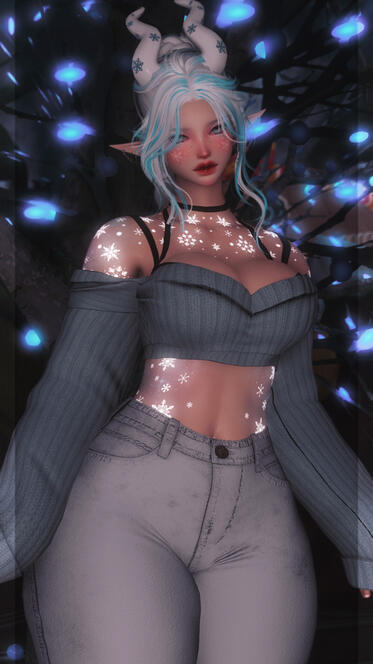 Alcyone the Snow Spirit (they/them)